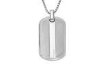 Kette mit Anhänger FOSSIL "Schmuck Geschenk Edelstahl KNOX", silber (edelstahlfarben), Halsketten, Damen, Edelstahl, L: 56 B: 1,1mm, B:1,1mm