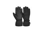 Skihandschuhe REUSCH "Moni R-TEX XT", Damen, Gr. 8, schwarz, 84% Polyester, 14% Lederimitat, 2% Elasthan, mehrfarbig, Handschuhe, mit innovativer Insert-Membran