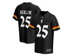 Footballtrikot FANATICS "Fanatics Trikot NFL German Game Berlin", Herren, Gr. S, schwarz, 100% Polyester, Trikots