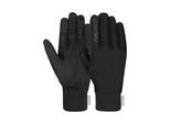 Skihandschuhe REUSCH "Karayel WINDSTOPPER TOUCH-TEC", Damen, Gr. 8, schwarz, 50% Polyamid, 40% Polyester, 10% Elasthan, mehrfarbig, Handschuhe, in winddichter und extra atmungsaktiver Qualität