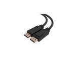 C2G 6ft (1.8m) TAA-Compliant DisplayPort Cable with Latches - 8K 60Hz - DisplayPort cable - DisplayPort to DisplayPort - TAA Compliant - 1.8 m