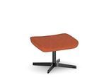 Nowy Styl Beinauflage Barrique, für Drehsessel Barrique, bis 110 kg, Polyesterbezug/Aluminium, cinnamonbraun/schwarz