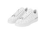 Philipp Plein Low-Top Sneaker - Lo-Top Turnschuhe Monogram Verziert - Gr. 38 (EU) - in Weiß - für Damen