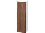 Duravit DuraStyle Hochschrank DS1219R2118 40x36x140cm, Tür rechts, nussbaum dunkel/weiß matt