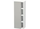 Duravit DuraStyle Hochschrank DS1239L0718 50x36x140cm, Tür links, betongrau/weiß matt