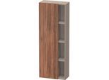 Duravit DuraStyle Hochschrank DS1238L7943 50x24x140cm, Tür links, nussbaum natur/basalt matt
