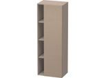 Duravit DuraStyle Hochschrank DS1239R7543 50x36x140cm, Tür rechts, leinen/basalt matt