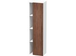 Duravit DuraStyle Hochschrank DS1249R2118 50x36x180cm, Tür rechts, nussbaum dunkel/weiß matt