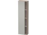 Duravit DuraStyle Hochschrank DS1248L0743 50x24x180cm, Tür links, betongrau/basalt matt