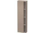 Duravit DuraStyle Hochschrank DS1248L7543 50x24x180cm, Tür links, leinen/basalt matt
