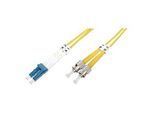 DIGITUS Patch-Kabel - ST Einzelmodus (M) zu LC Single-Modus (M)