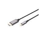 DIGITUS Adapterkabel - 24 pin USB-C männlich zu HDMI männlich