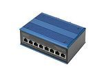 DIGITUS Industrial - Switch - unmanaged - 8 x 10/100/1000Base-TX (PoE+)