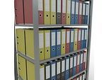 Schulte Lagertechnik Büroregal Stecksystem MultiPlus150, Grundregal, 6 Fachböden, ohne Mittelanschlag, B 1000 x T 600 x H 2000 mm, Silbergrau/verzinkt