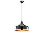 P & B Hängeleuchte, Schwarz, Roségold, Metall, 122 cm, CE, Lampen & Leuchten, Innenbeleuchtung, Leuchten nach Räumen, Esstischlampen