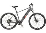 E-Bike TELEFUNKEN "E-MTB Aufsteiger M919" Gr. 48, schwarz (granitgrau, schwarz), Elektrofahrräder, 48cm, 29 Zoll (73,66cm), Pedelec, Elektrofahrrad, Damen u. Herren, E-MTB, Mountainbike, 29 Zoll, Topseller