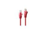 Lindy patch cable - 30 cm - red - Rot - 0.3 meter