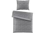 Novel Bettwäsche , Grau , Textil , 140x200 cm , pflegeleicht, atmungsaktiv, schadstoffgeprüft , Heimtextilien, Bettwäsche & Leintücher, Bettwäsche, Satin-Bettwäsche