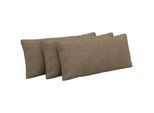 Sit & More Nierenkissen , Hellbraun , Textil , Uni , Füllung: Polyester , 65x25 cm , Goldenes M, Oeko-Tex® Standard 100, Made in Europe, DGM-Klimapakt , Heimtextilien, Wohntextilien, Kissen, Rückenkissen