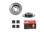 BREMBO Bremsensatz, Scheibenbremse ijdtidjhv8 Hinterachse voll 290mm 10mm für Mercedes