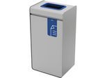DURABLE Wertstoffsammler DURASORT® 55 l, HxBxT 830 x 420 x 330 mm, Papier, blau