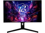 ASROCK Gaming-Monitor "PGO27QFS", Energieeffizienz: F (A-G), schwarz, B:60,4cm H:35,1cm T:3,6cm, Monitore