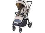 Jimmylee Buggy , Beige , Textil , 56x107x55 cm , EN 1888 , kugelgelagerte Räder, Griff in Lederoptik, Transportsicherung, Einhand-Faltmechanismus , Baby on Tour, Kinderwagen, Buggys