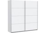 Mid.you Schwebetürenschrank Forte Lyon, Weiß, Holzwerkstoff, 5 Fächer, 3 Schublade(n) Schubladen, 200x210x61 cm, BQ - Bündnis für Qualität, Made in Germany, Schlafzimmer, Kleiderschränke, Schwebetürenschränke