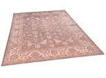 Teppich GINO FALCONE "Adara GF 122", braun, B:140cm H:3mm L:200cm, Polyester, Teppiche, Teppich, Flachgewebe, Orient-Optik, Vintage Design, waschbar