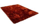 Hochflor-Teppich THEKO "Girly" Gr. 7, orange (terra), B:240cm H:50mm L:340cm, Kunstfaser, Teppiche, Hochflor-Teppich, besonders weich durch Microfaser, ideal im Wohnzimmer & Schlafzimmer