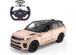 RC-Auto JAMARA "Range Rover Sport SV 2,4GHz", gold, Fernlenkfahrzeuge, KinderB:15,2cm H:12,6cm T:34,3cm, Kunststoff, LED-Licht; Maßstab 1:14, B:15,2cm H:12,6cm T:34,3cm
