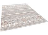 Wollteppich THEKO "Royal Shaal - 1719", weiß (wollweiß), B:250cm H:120mm L:350cm, Schurwolle, Teppiche, Obermaterial: reine Wolle, handgetuftet, auch als Läufer