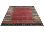 Teppich GINO FALCONE "Cherina GF-131", rot, B:200cm H:8mm L:290cm, Viskose, Teppiche, Teppich, Ethno Design, mit Bordüre, leichter Glanz, 100 % Viskose, Wohnzimmer