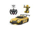 JAMARA Mercedes-AMG GT3 1:14 gelb 2,4GHz transformable