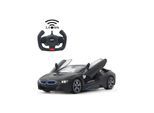 JAMARA BMW I8 1:14 schwarz 2,4GHz Tür fernbedienbar