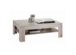 Hom`in Couchtisch, Eiche, Holzwerkstoff, rechteckig, eckig, 75x43x120 cm, Wohnzimmer, Wohnzimmertische, Couchtische