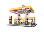 JAMARA CaDA Shell Tankstelle mit Shop und Waschanlage Bricks