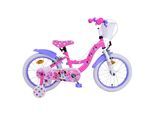 VOLARE Kinderfahrrad Disney Minnie, 16 Zoll, ohne Rücktrittbremse
