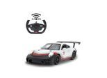 JAMARA Porsche 911 GT3 Cup 1:14 weiss 2,4GHz
