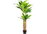 Kunstpalme CREATIV GREEN "Bananenpflanze", grün, H:240cm, Kunststoff, Kunstpflanzen