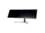Iiyama DS1002D-B1 - Aufstellung - für 2 Monitore (einstellbarer Arm)