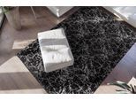 Teppich ME GUSTA "Bijou 225", silber (schwarz, silberfarben), B:200cm H:20mm L:290cm, Polyester, Teppiche, Teppich, Glanz Effekt, Wohnzimmer
