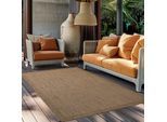 Outdoorteppich AYYILDIZ TEPPICHE "GIZA 1410", braun, B:80cm H:3mm L:250cm, Polypropylen, Teppiche, Outdoorteppich, Läufer, In- und Outdoor, Wetterfest, Wasserabweisend, robust