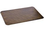 Bodenschutzplatte FIREFIX, grau (messingfarben), B:79,5cm H:0,5mm L:60cm, Blech, Bodenschutzplatten