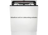 AEG vollintegrierbarer Geschirrspüler "FSE7672AP", Energieeffizienz: A (A-G), silber (schwarz), B:59,6cm H:81,8cm T:56cm, Geschirrspüler, AirDry: Kein Nachtrocknen