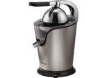 GORENJE Zitruspresse "CJ 100 HE", grau (edelstahl), B:16,5cm H:28,5cm T:21cm, Entsafter, Edelstahlsiebkorb