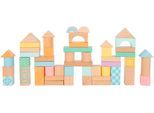 Spielbausteine SMALL FOOT "Holzbausteine Pastell", bunt, Spielbausteine, Kinder, Holz