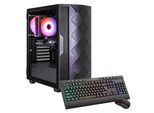 GAMEMAX Gaming-PC "Diamond BK 7584 Intel Core i5 14400F RTX 5060Ti 32GB DDR4 1TB SSD", schwarz, Microsoft Windows 11 Home (64 Bit), 32 GB RAM 1.000 GB SSD, Desktop-PCs, Windows 11