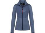 Fleecejacke LPO "Damen Fleecejacke Perle", Damen, Gr. 40/42 (M), coastal fjord, Wirkware: Stretch Grid Fleece - 93% PES, 7% EL, Jacken Fleecejacke