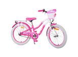 TPFSports Lovely Kinderfahrrad - Mädchen - 20 Zoll - 2 Handbremsen - Rosa